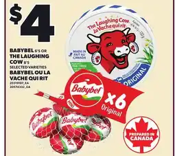Independent Grocer BABYBEL 6'S OR THE LAUGHING COW, 8'S offer