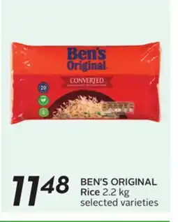 Sobeys BEN'S ORIGINAL Rice offer