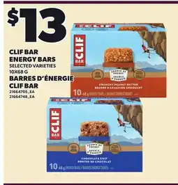 Independent Grocer CLIF BAR ENERGY BARS offer