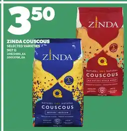 Loblaws ZINDA COUSCOUS offer