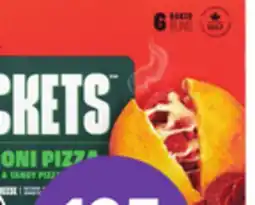 Metro MCCAIN PIZZA POCKETS offer