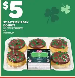 Loblaws ST.PATRICK'S DAY DONUTS, 6'S offer
