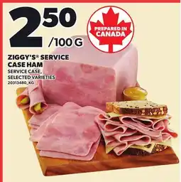Loblaws ZIGGY'S SERVICE CASE HAM offer