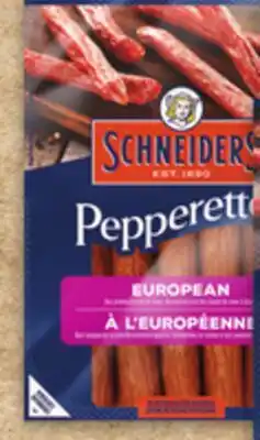Metro SCHNEIDERS PEPPERETTES offer