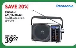Home Hardware Portable AM/FM Radio offer