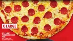 Metro 16 X-LARGE PEPPERONI & CHEESE PIZZA offer