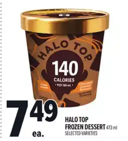 Metro HALO TOP FROZEN DESSERT offer