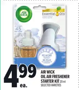 Metro AIR WICK OIL AIR FRESHENER STARTER KIT offer