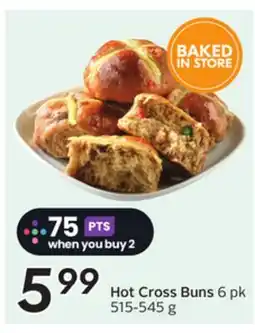 Sobeys Hot Cross Buns offer