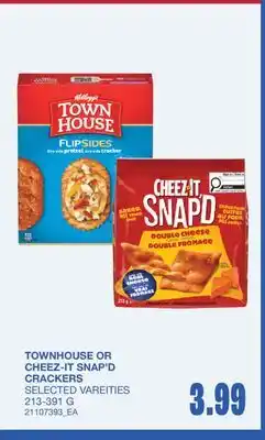 Wholesale Club CRACKERS offer
