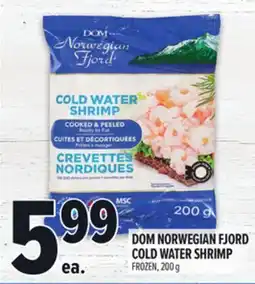 Metro DOM NORWEGIAN FJORD COLD WATER SHRIMP offer