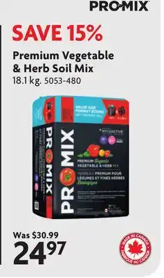 Home Hardware Premium Vegetable & Herb Soil Mix offer