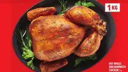 Metro HOT WHOLE BBQ MAMMOTH CHICKEN offer