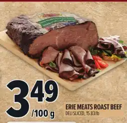 Metro ERIE MEATS ROAST BEEF offer
