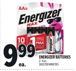 Metro ENERGIZER BATTERIES offer