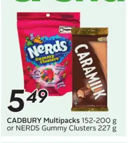 Sobeys CADBURY Multipacks offer