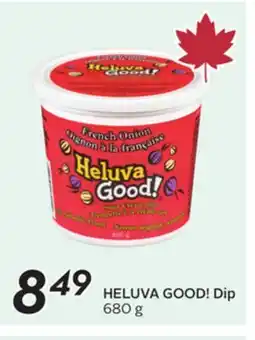 Sobeys HELUVA GOOD! Dip offer