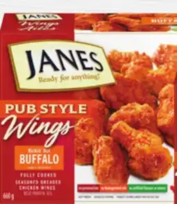 Metro JANES PUB STYLE CHICKEN WINGS offer