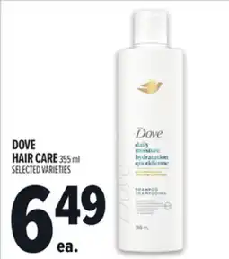 Metro DOVE HAIR CARE offer