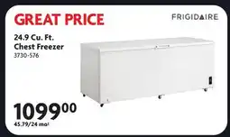 Home Hardware 24.9 Cu. Ft. Chest Freezer offer