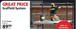 Home Hardware Scaffold System 5' x 5' Frame offer