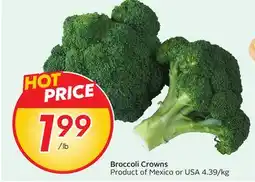 Sobeys Broccoli Crowns offer
