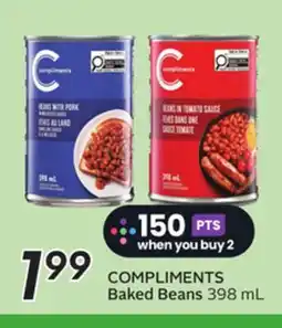 Sobeys COMPLIMENTS Baked Beans offer