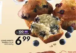 Sobeys COMPLIMENTS Muffins offer