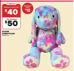 Loblaws EASTER JUMBO PLUSH offer