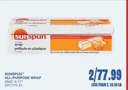 Wholesale Club ALL-PURPOSE WRAP, 2500' X 17 offer
