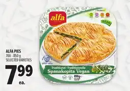 Metro ALFA PIES offer