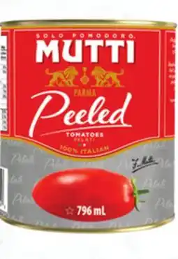 Metro MUTTI PASSATA PEELED TOMATOES offer