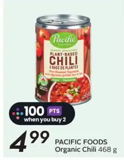 Sobeys PACIFIC Organic Chili offer
