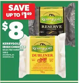 Loblaws KERRYGOLD IRISH CHEDDAR offer