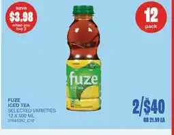 Wholesale Club ICED TEA, 12 X 500 ML, 12 PACK offer