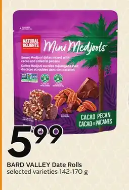 Sobeys BARD VALLEY Date Rolls offer