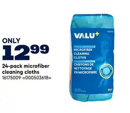 RONA VALU+ 24-pack microfiber cleaning cloths offer