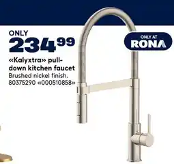 RONA LANDON & CO Kalyxtra pull- down kitchen faucet offer