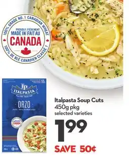 Longo's Italpasta Soup Cuts offer