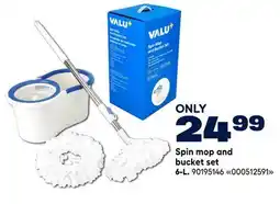 RONA Spin mop and bucket set 6-L offer