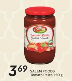 Sobeys SALEM FOODS Tomato Paste offer