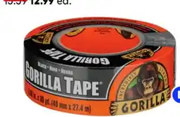 RONA GORILLA 30-yd, black adhesive tapes offer