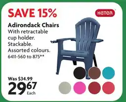 Home Hardware Adirondack Chairs offer