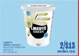 Wholesale Club GREEK YOGURT, 650/750 G offer