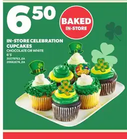 Loblaws IN-STORE CELEBRATION CUPCAKES, 6'S offer