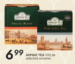 Sobeys AHMAD TEA offer