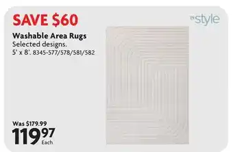 Home Hardware Washable Area Rugs offer