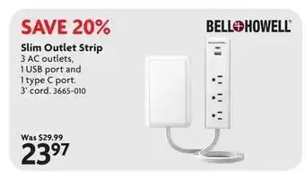 Home Hardware Slim Outlet Strip offer