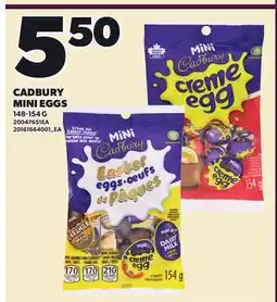 Loblaws CADBURY MINI EGGS offer