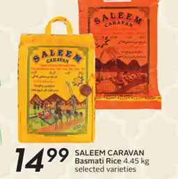 Sobeys SALEEM CARAVAN Basmati Rice offer